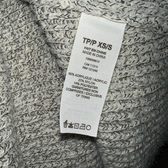 Garage mid length grey cardigan Size XS/S - Picture 4 of 4